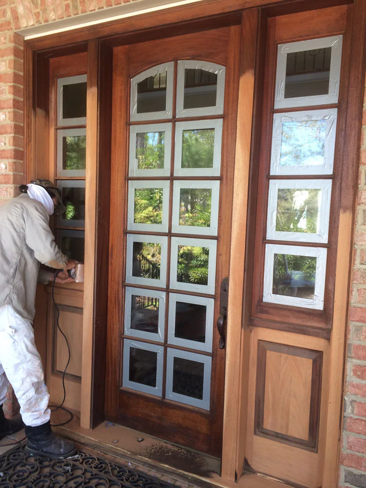 Caspian Painting exterior work 11